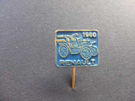 Renault 1900 blauw oldtimer